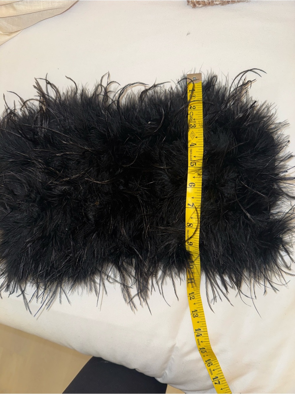 NWT 12th Tribe Black Feather Strapless Tube Top Size S - Picture 11 of 15